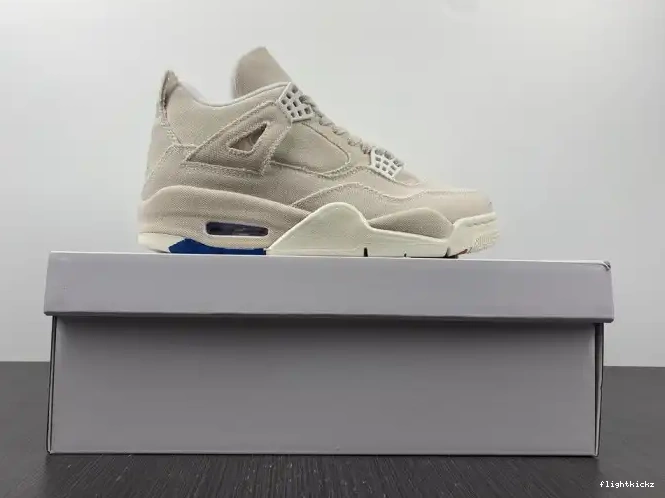 Blank (W) Jordan DQ4909-100 4 Canvas Retro 0430
